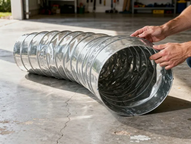 Storrs Dryer Vent Cleaning specialist using advanced equipment for thorough duct cleaning in Storrs
