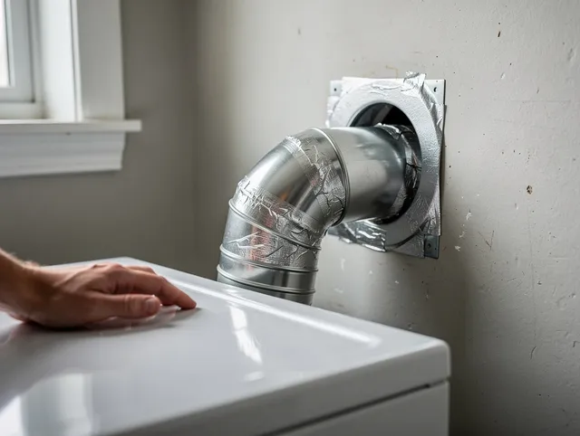 Storrs Dryer Vent Cleaning expert performing professional dryer vent repair and installation in Storrs