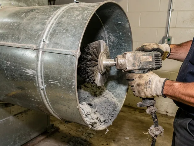 Industrial-grade dryer vent cleaning by Storrs Dryer Vent Cleaning in Storrs